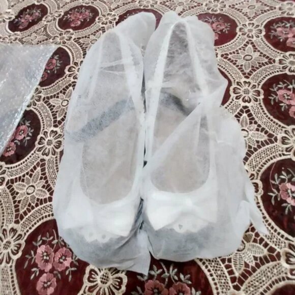 ELFY Cute Lolita Cosplay Mary Jane Mid Chunky Pumps Size 9.5M NIB - Picture 3 of 6